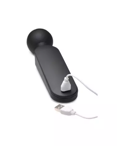 Image du Thunder Wand Massager chauffant en silicone par XR Brands-3