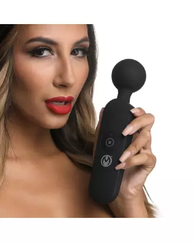 Image du Thunder Wand Massager chauffant en silicone par XR Brands-4