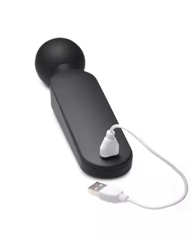 Image du Thunder Wand Massager chauffant en silicone par XR Brands-6