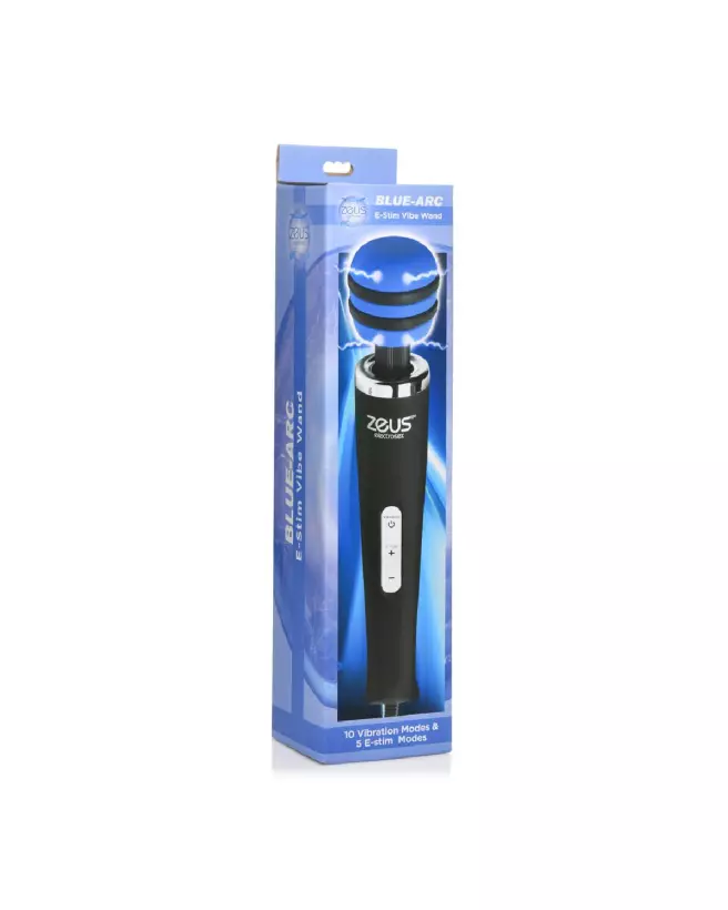 We E-Stim Vibrating Wand Massager XR Brands haute qualité stimulation électrique-2