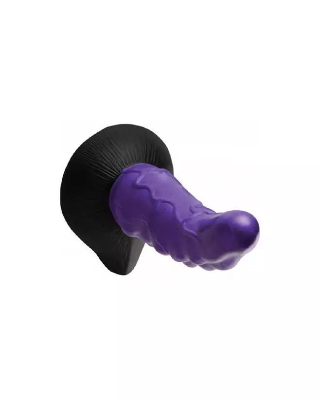 Orion Invader Space Alien Silicone Dildo avec Veines par XR Brands-3
