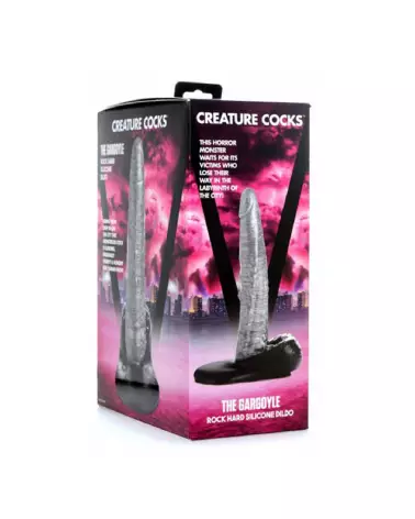 Gargoyle Hard Silicone Dildo par XR Brands, Sextoy de Créature Haut de Gamme-2