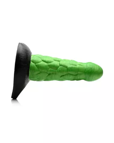 Image du Radioactive Reptile Silicone Dildo avec texture écaille par XR Brands-3