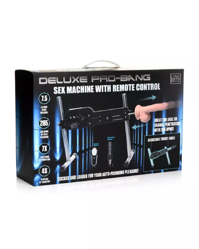 Deluxe Pro-Bang XR Brands Sex Machine avec télécommande-2