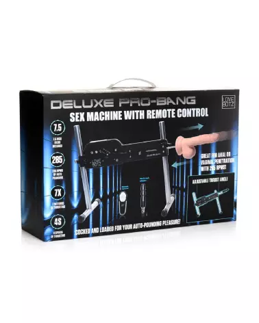 Deluxe Pro-Bang XR Brands Sex Machine avec télécommande-2