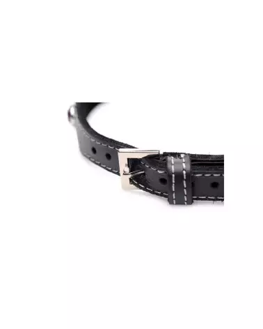 Collier en cuir Royal Vixen avec strass pour chiens par XR Brands-4