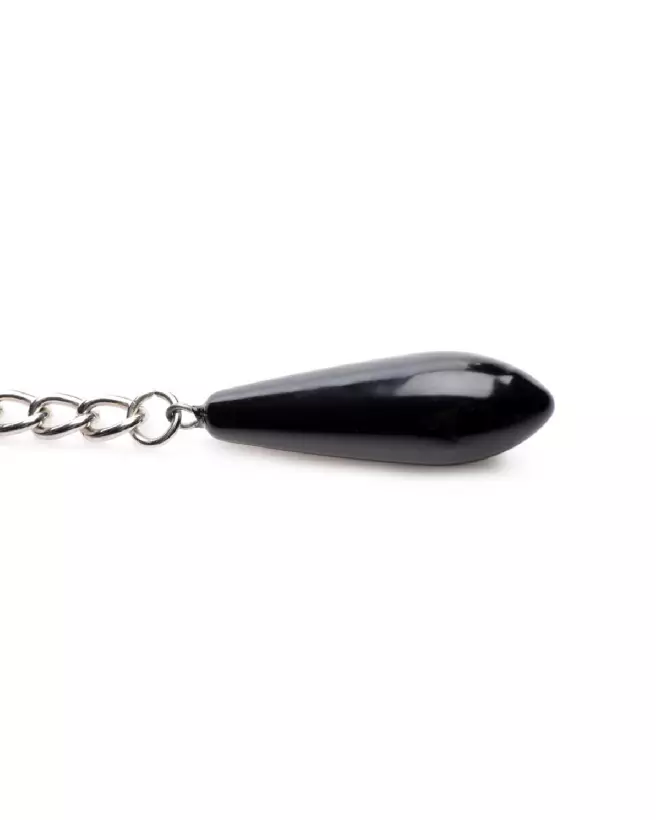 Pinces à tétons Titty Taunter avec perles pondérées de XR Brands-5