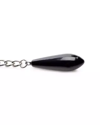 Pinces à tétons Titty Taunter avec perles pondérées de XR Brands-5