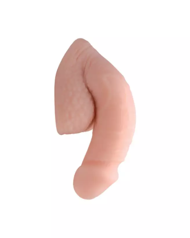 SU Bulge Packer Dildo de XR Brands pour transgenre et FTM, texture réaliste et confort optimisé-1