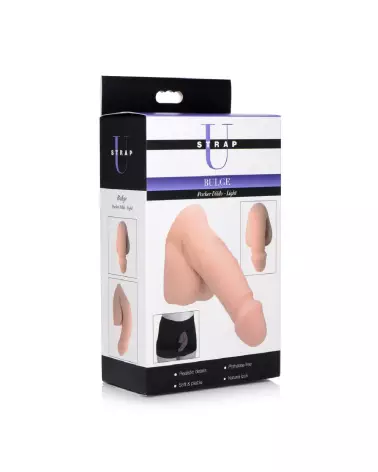 SU Bulge Packer Dildo de XR Brands pour transgenre et FTM, texture réaliste et confort optimisé-2
