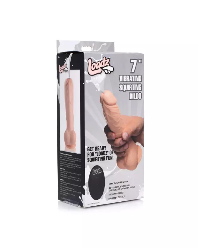 Squirting Dildo 8.5 pouces de XR Brands en action, sextoy réaliste-2