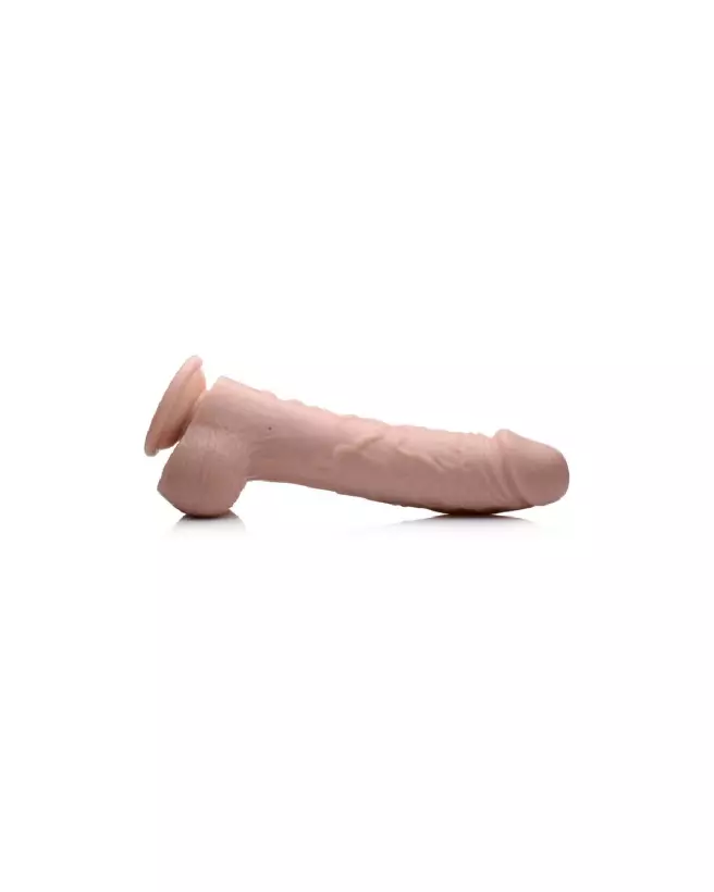 Squirting Dildo 8.5 pouces de XR Brands en action, sextoy réaliste-4