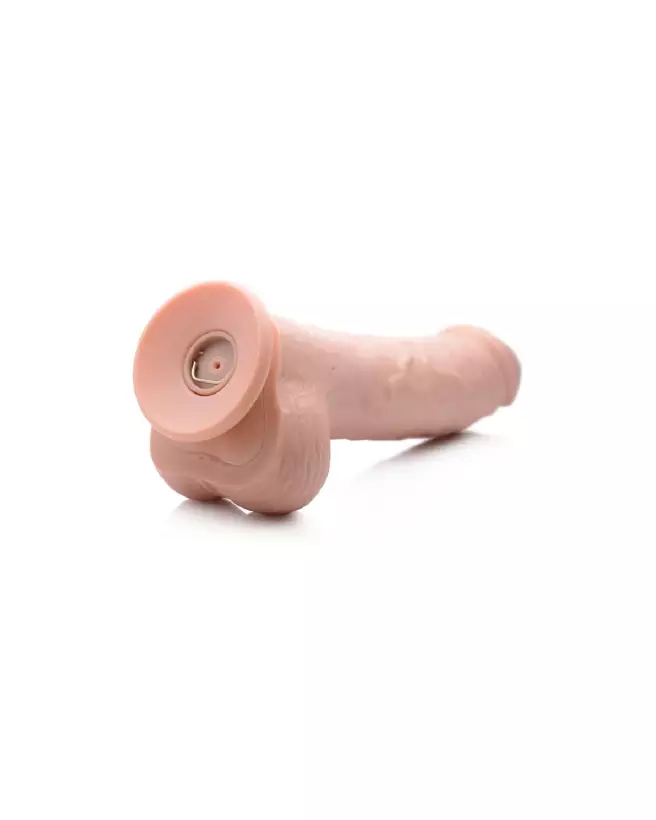 Squirting Dildo 8.5 pouces de XR Brands en action, sextoy réaliste-5