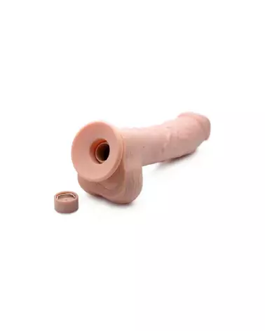 Squirting Dildo 8.5 pouces de XR Brands en action, sextoy réaliste-7