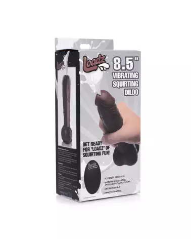 Dildo réaliste éjaculateur XR Brands 8.5 pouces en action-2