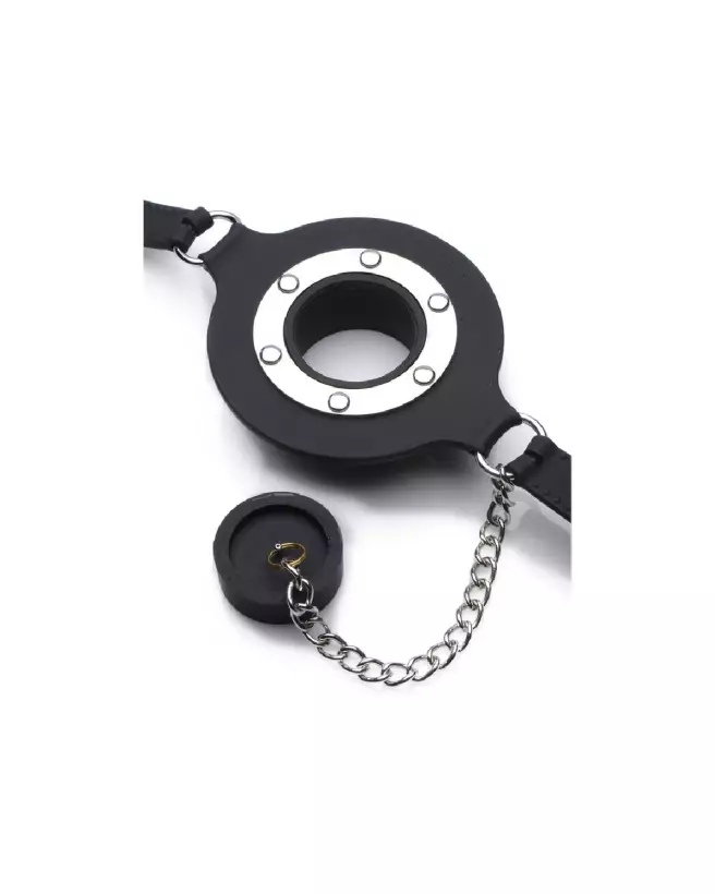 Baillon en silicone Feeder Gag Pie Hole par XR Brands pour BDSM-7