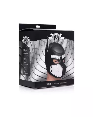 Masque de chiot en néoprène XR Brands pour Pet Play-2