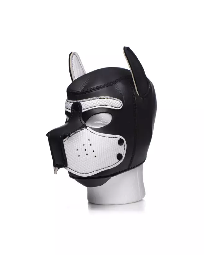 Masque de chiot en néoprène XR Brands pour Pet Play-5