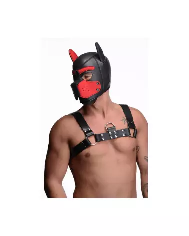 Masque de chiot en néoprène XR Brands pour Pet Play-6