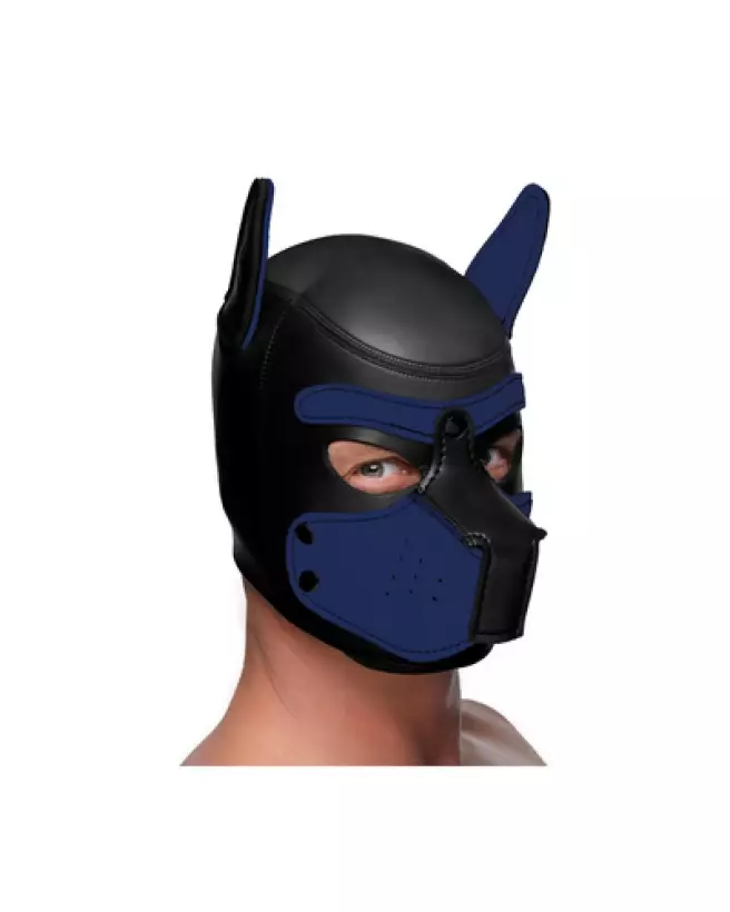 Masque de Chien en Néoprène XR Brands pour Pet Play-1