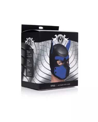 Masque de Chien en Néoprène XR Brands pour Pet Play-2