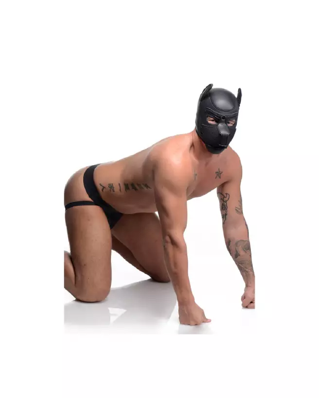 Masque de chiot en néoprène Spike de XR Brands pour Pet Play-6
