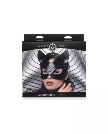 Masque de chat Naughty Kitty par XR Brands pour jeux de rôle et soirées costumées-2