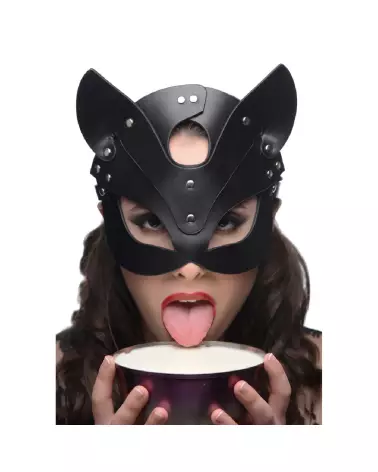 Masque de chat Naughty Kitty par XR Brands pour jeux de rôle et soirées costumées-3