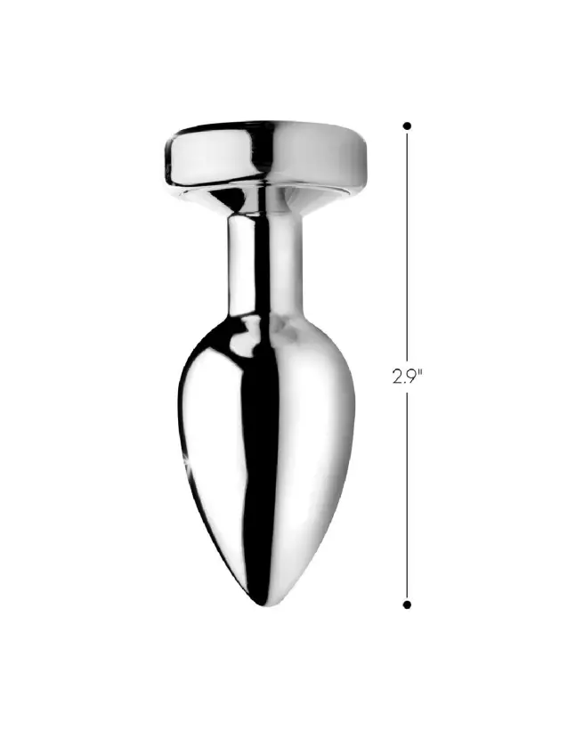 Plug Anal Lumineux Light Up Small de XR Brands pour débutants-6