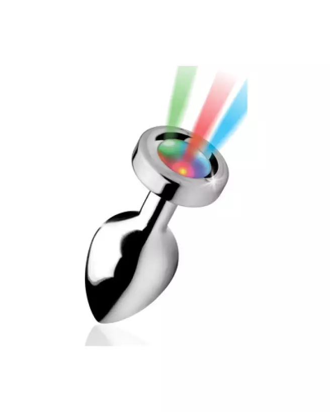 Image du Plug Anal Lumineux Medium Light Up par XR Brands-1