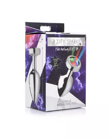 Image du Plug Anal Lumineux Medium Light Up par XR Brands-2