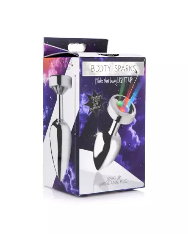 Image du Butt Plug Lumineux Light Up Large de XR Brands-2