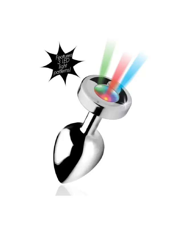 Image du Butt Plug Lumineux Light Up Large de XR Brands-4