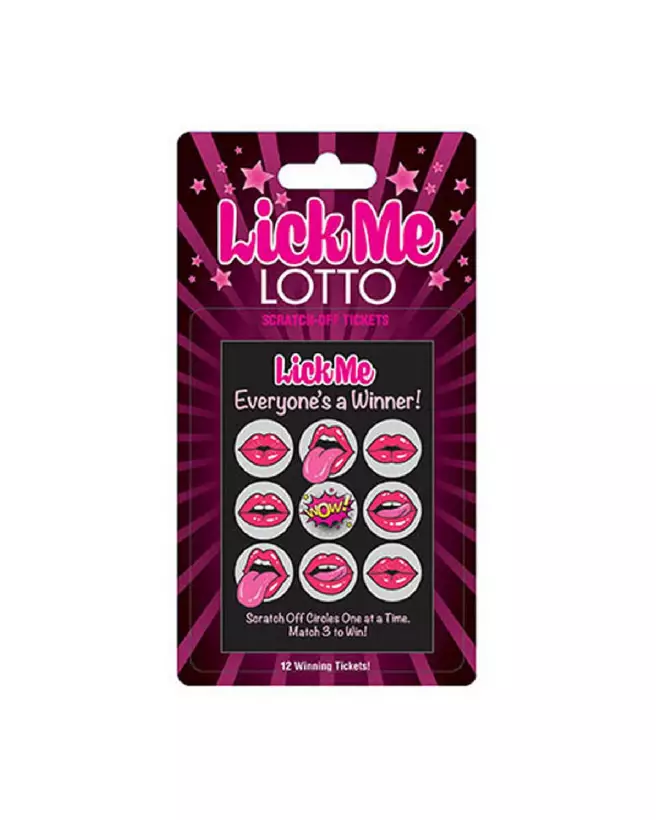 Lick Me Lotto jeu coquin de société Little Genie Productions pour couples-2