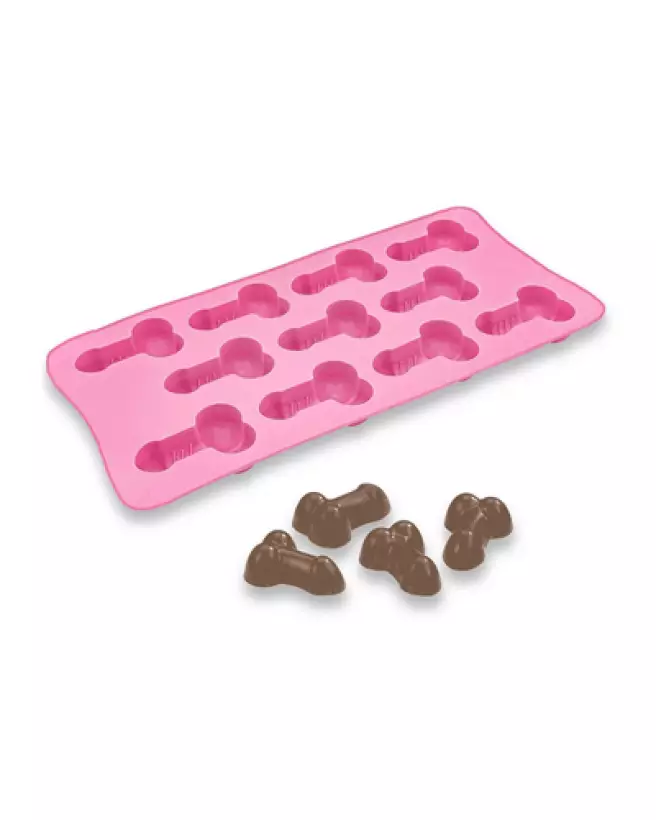 Moule silicone Super Fun Penis Little Genie pour EVJF et fêtes-1