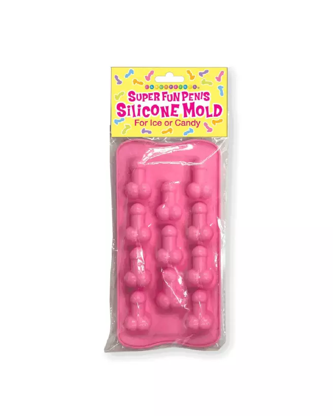 Moule silicone Super Fun Penis Little Genie pour EVJF et fêtes-2
