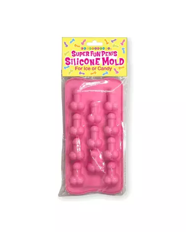 Moule silicone Super Fun Penis Little Genie pour EVJF et fêtes-2