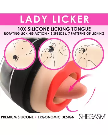 Stimulateur clitoridien Lady Licker de XR Brands pour plaisir intense-7
