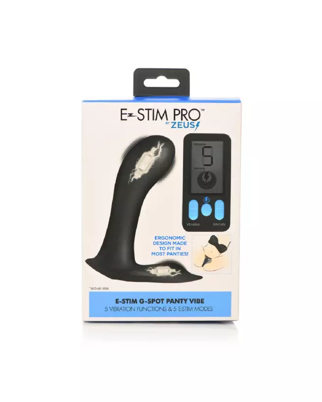 E-Stim Pro G-Spot Panty Vibe par XR Brands pour électro-stimulation-3