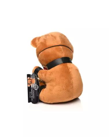 Peluche Gagged Bondage Bear de XR Brands, jouet unique et collector-3
