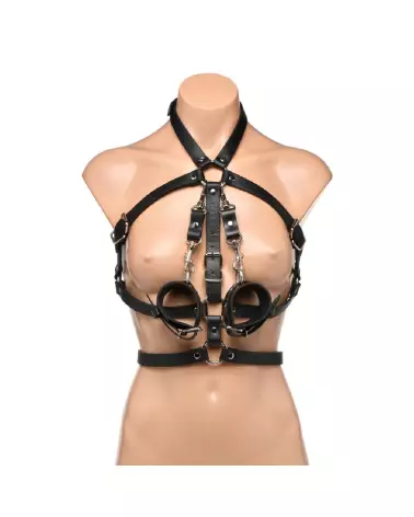 Image du Harnais Femme Noir S/M par XR Brands, style élégant et ajustable-5