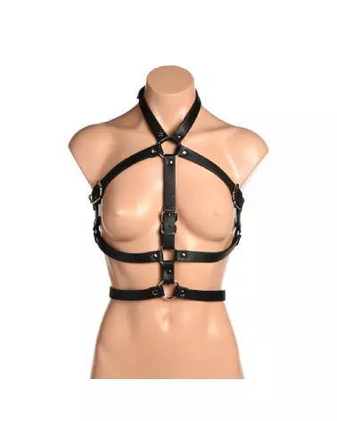 Harnais noir élégant taille L/XL pour femme par XR Brands-6