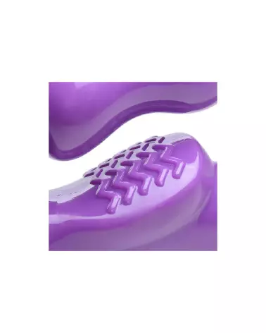 Image du Revolver Thick Vibrating Strapless Strap-On de XR Brands, gode ceinture vibrant sans harnais-6