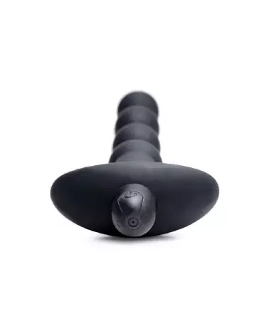 Perles anales vibrantes en silicone avec télécommande de XR Brands-3
