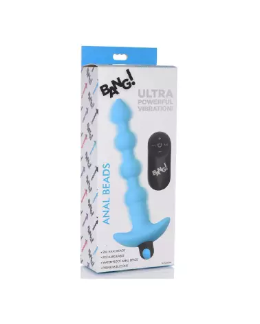 Vibrating Silicone Anal Beads with Remote Control by XR Brands-2