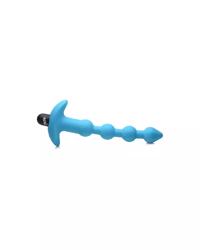 Vibrating Silicone Anal Beads with Remote Control by XR Brands-4