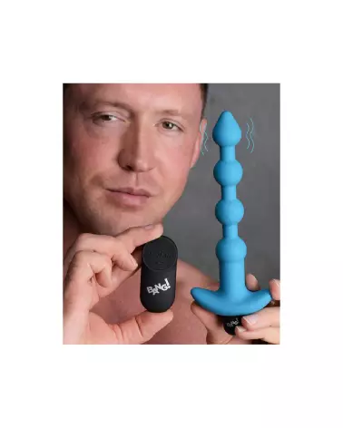Vibrating Silicone Anal Beads with Remote Control by XR Brands-6
