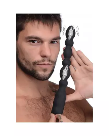 Viper Beads XR Brands chapelet anal silicone avec vibrations-4