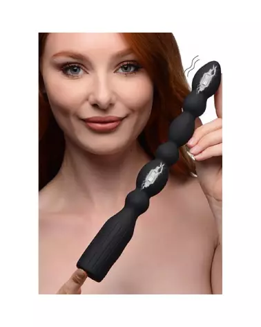 Viper Beads XR Brands chapelet anal silicone avec vibrations-5
