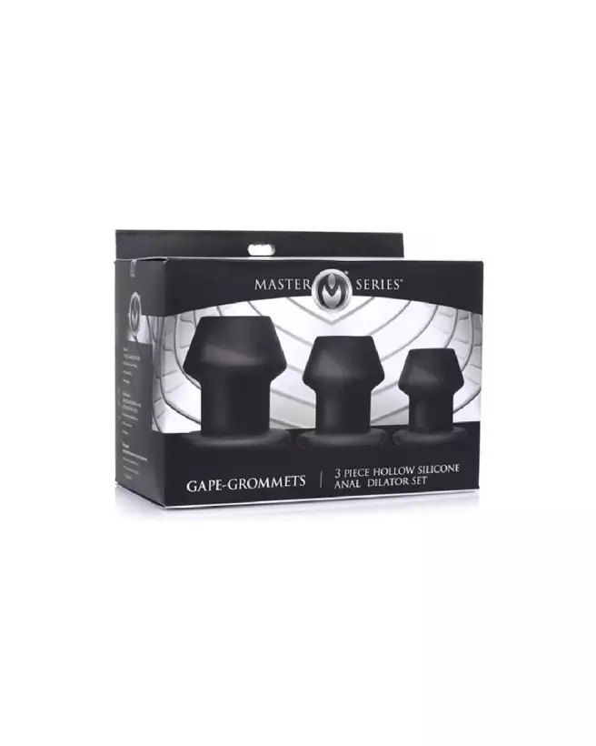 Image du Set de Dilatateurs Anaux Gape-Grommets par XR Brands, Tunnel Anal sûr et hygiénique-2